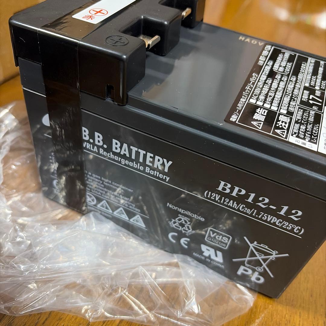 【新品・未使用品】Wins 電動リール用バッテリーパック　BT-109-12A
