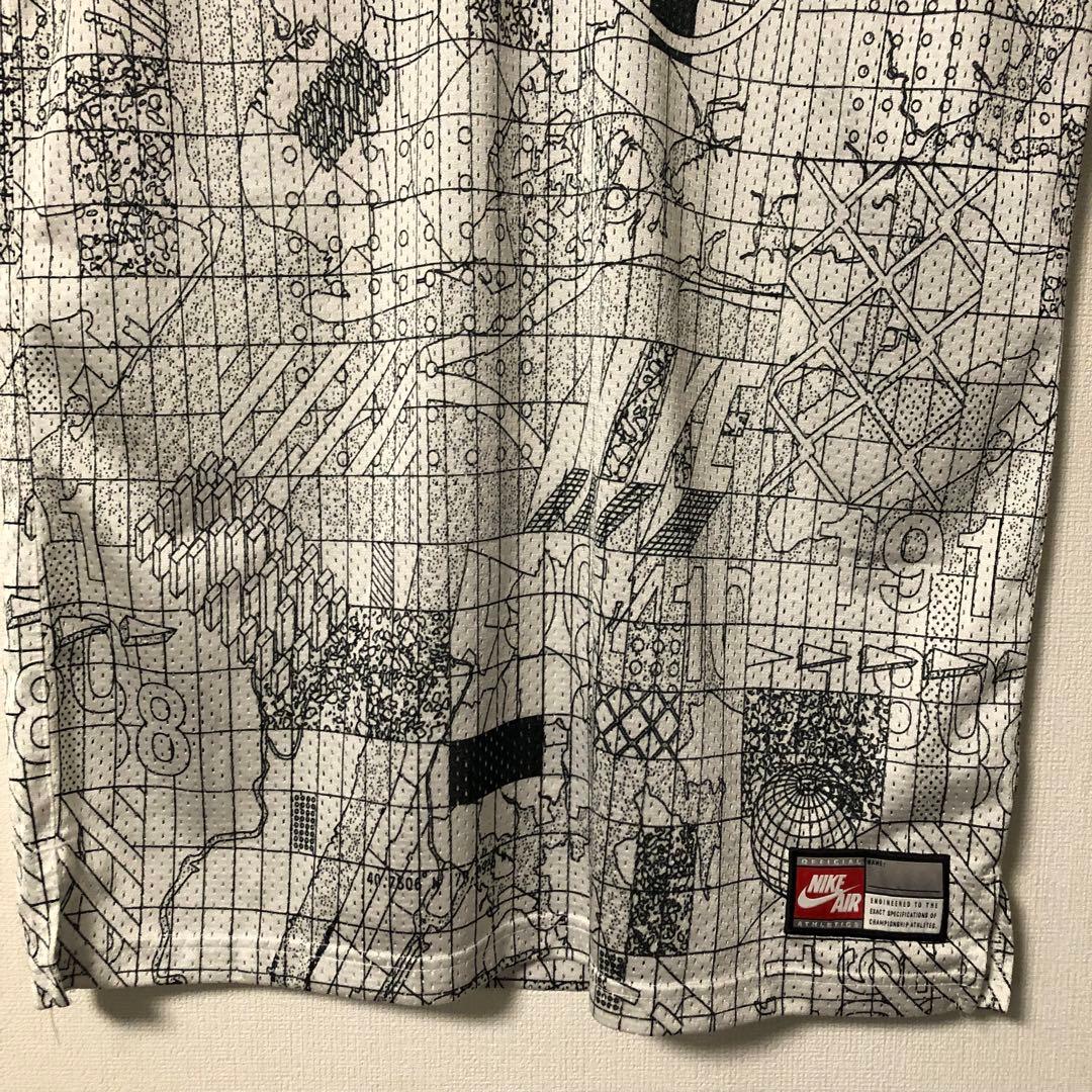 NIKE AIR ASGRETRO JERSEY M ポリエステル　WHT 総柄