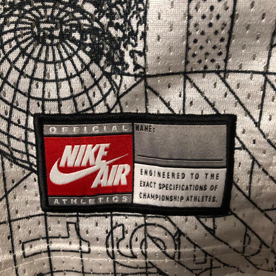 NIKE AIR ASGRETRO JERSEY M ポリエステル　WHT 総柄
