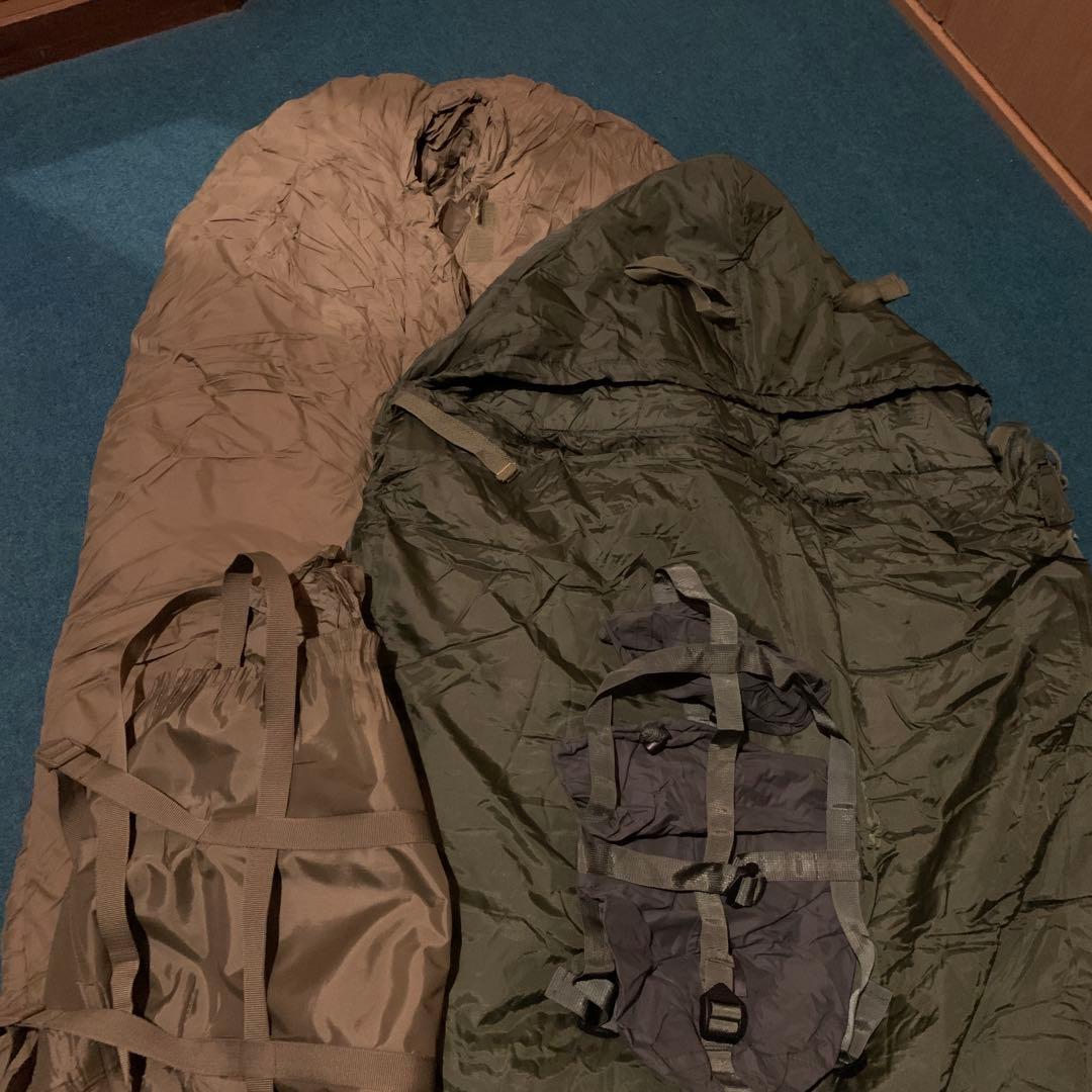 希少 デッドストック イギリス軍モジュラーシステム 寝袋セット バラ売りも可能