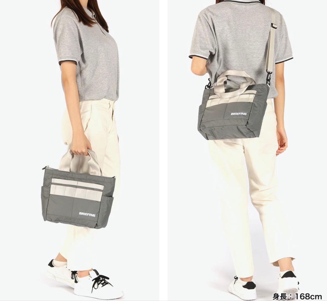 BRIEFING GOLF トートバッグ グレー