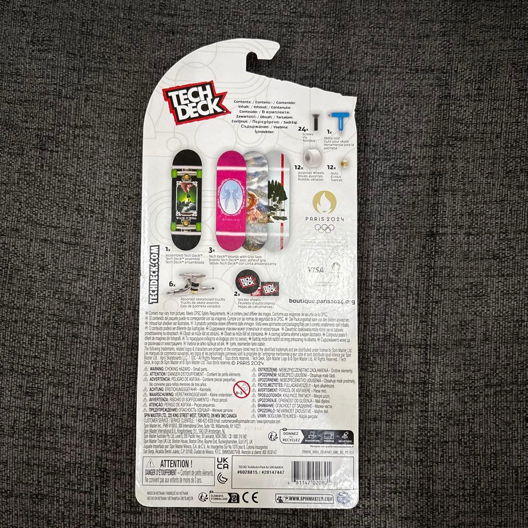 【新品・未使用】TECH DECK フィンガーボードPARIS 2024