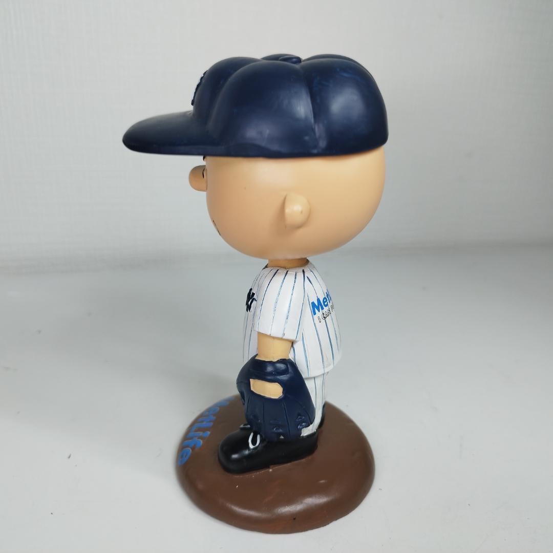 チャーリー・ブラウン ヤンキース ボブルヘッド フィギュア 非売品 美 II1Z