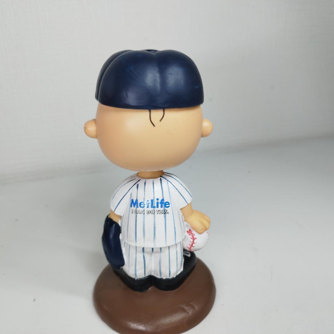 チャーリー・ブラウン ヤンキース ボブルヘッド フィギュア 非売品 美 II1Z
