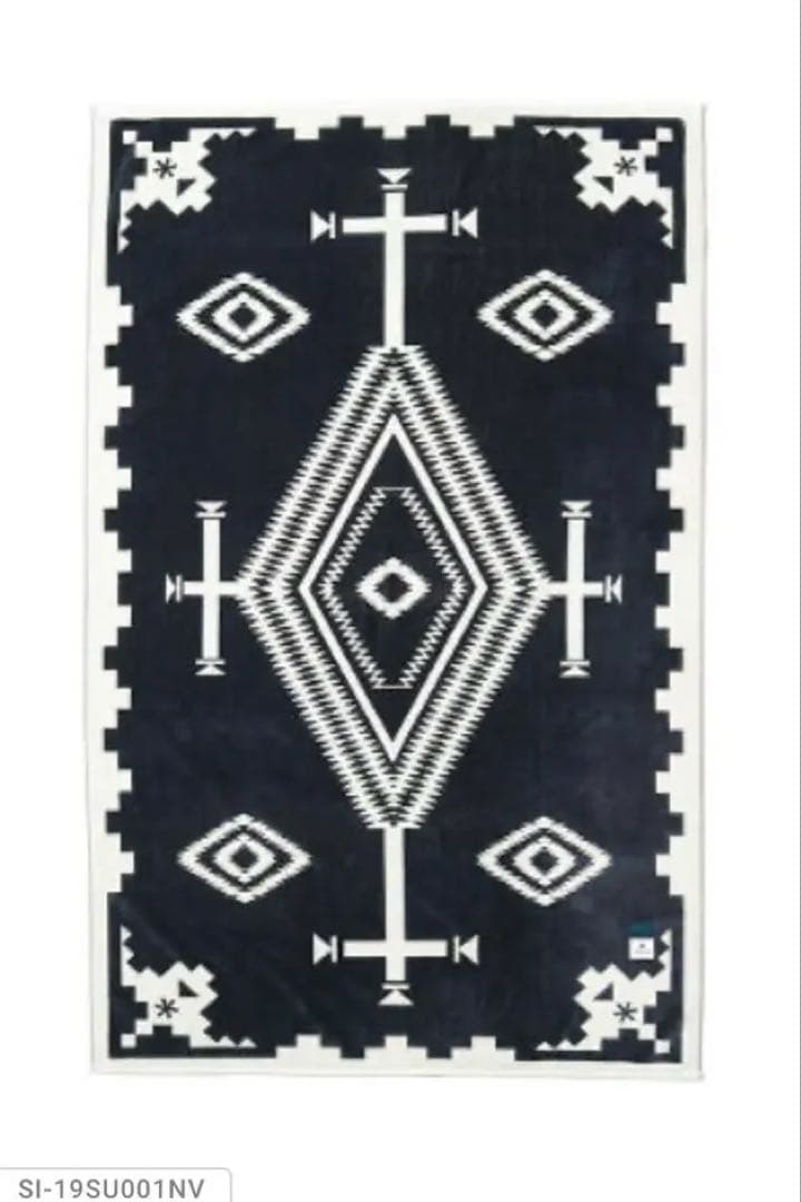 スノーピーク PENDLETON コラボ　タオルブランケット　ネイビー