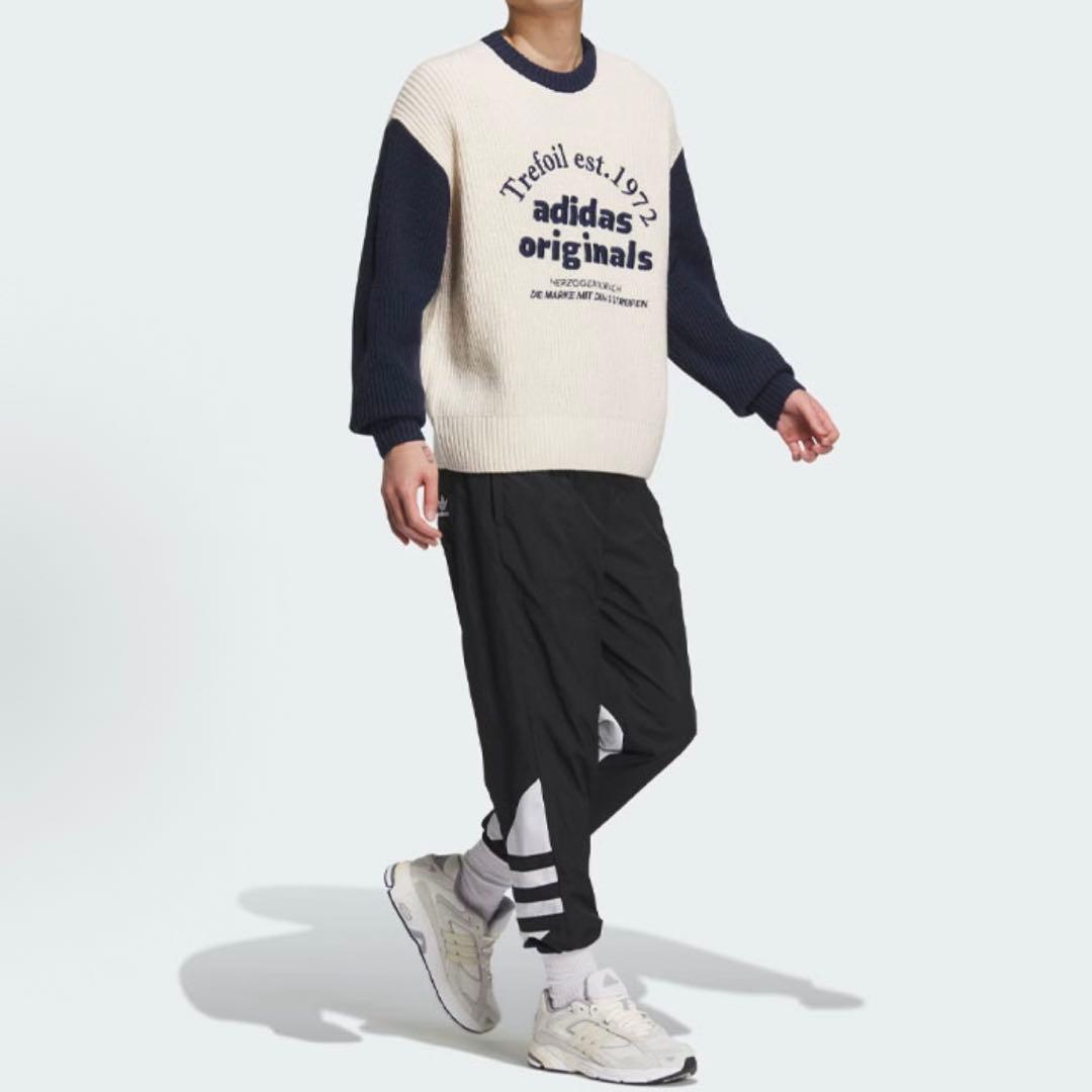 新品XL Adidas SPORT スウェットセーター ホワイト IW6286