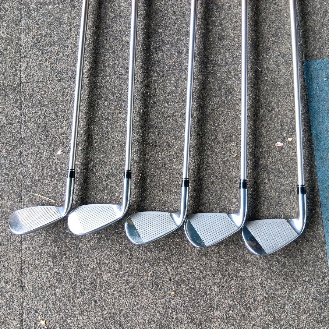TaylorMade グローレ レディースアイアンセット 5本 ピンクグリップ