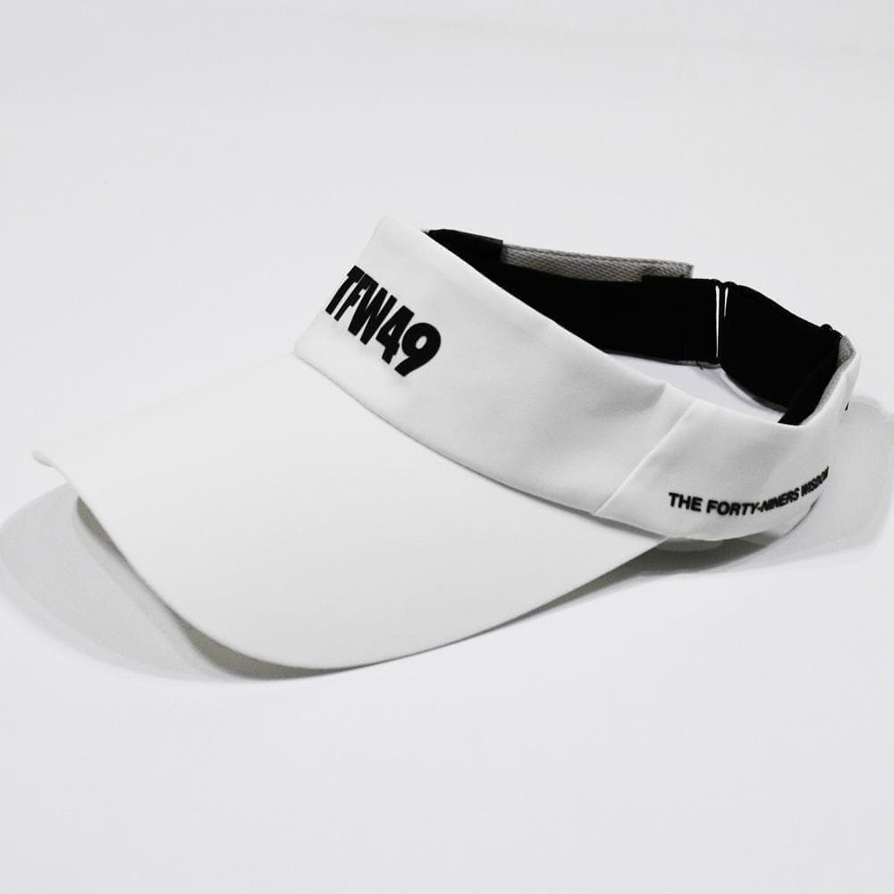 新品☆TFW49☆サンバイザー TAFFETA SUN VISOR