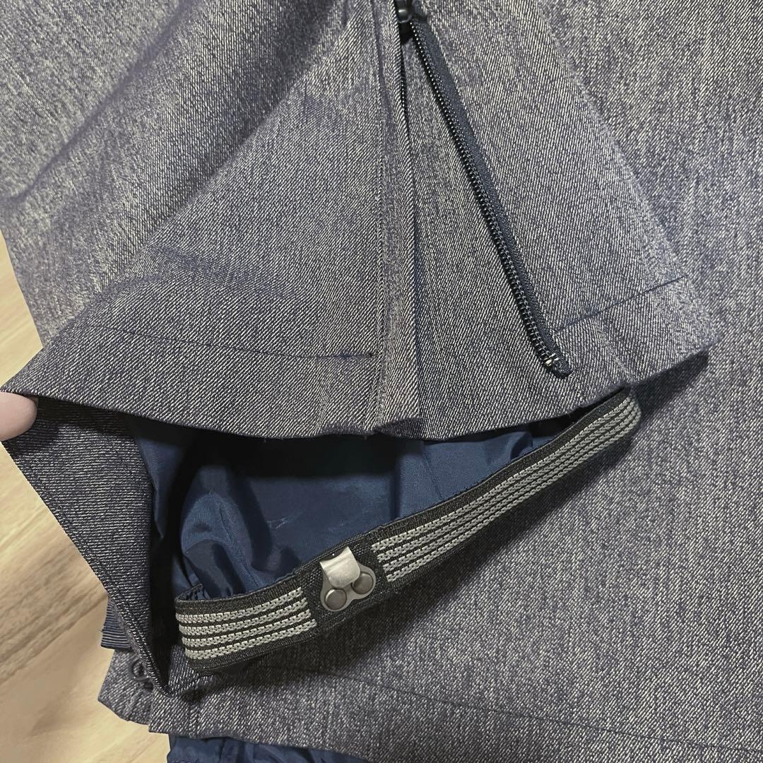 BURTON デニム スノーボードパンツ S レディース スキーウエア 美品