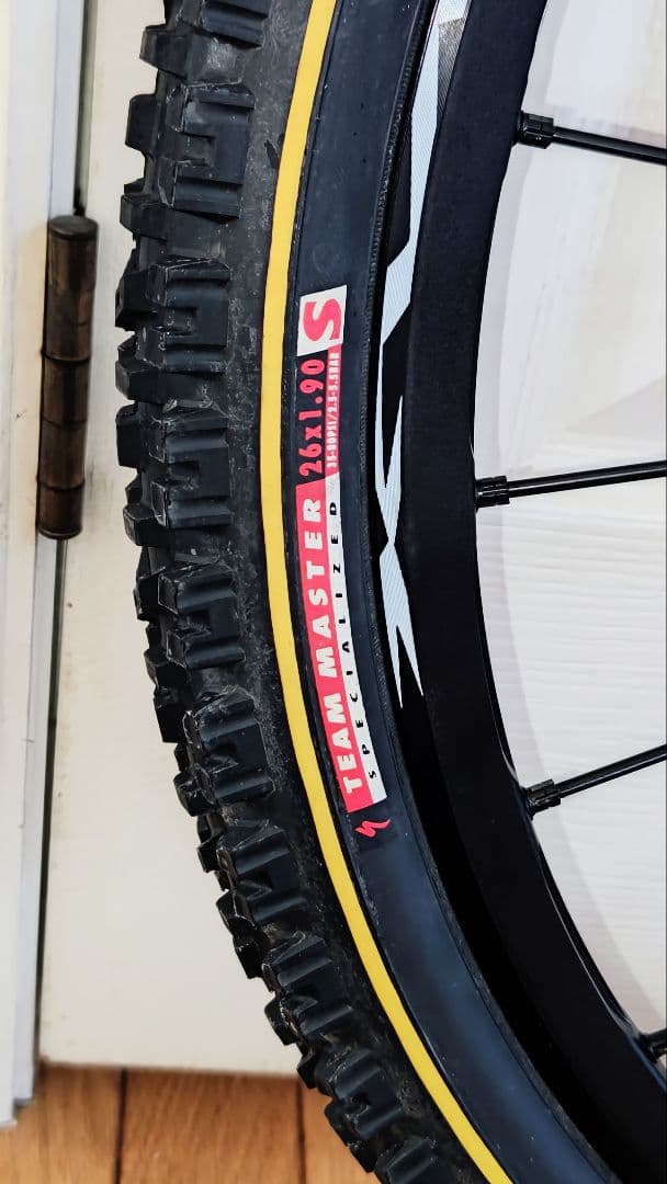 【未使用新品】MAVICクロスマックスST26in/ローター、スプロケ、タイヤ付