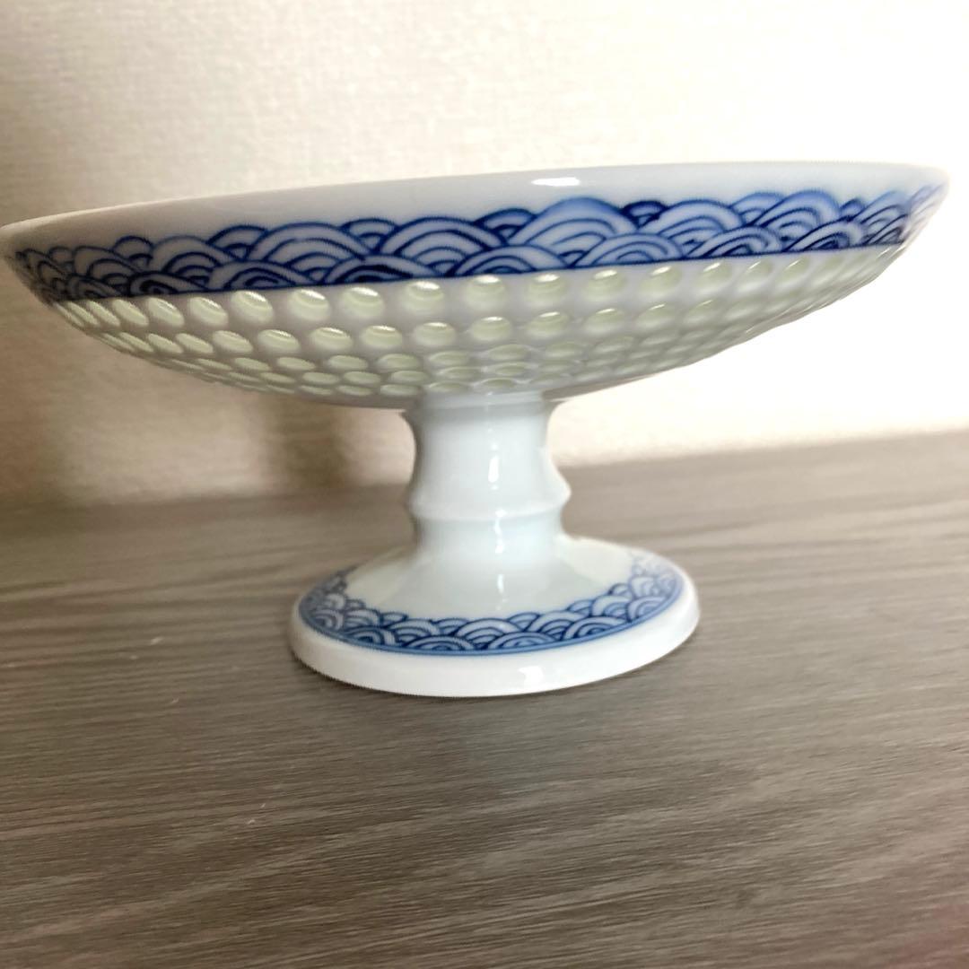 丹心窯 水晶彫青海波　2点