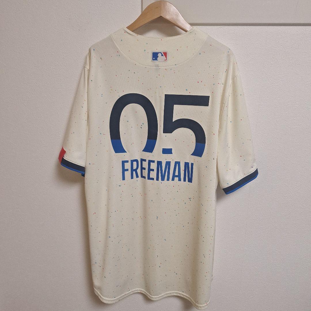 ドジャース　ユニフォーム　シティコネクト　クリーム　#5.フレディ・フリーマン
