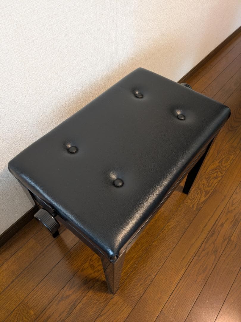【美品】YAMAHA ピアノ椅子　＜高さ調整可能＞