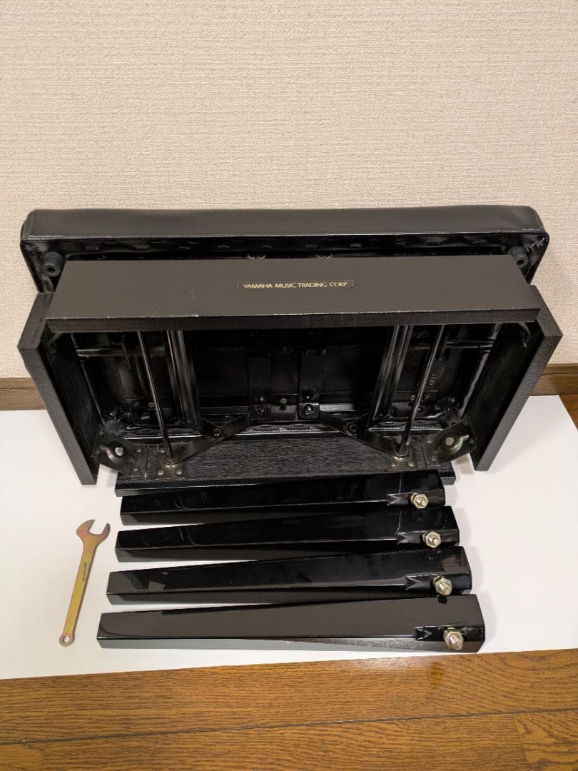 【美品】YAMAHA ピアノ椅子　＜高さ調整可能＞