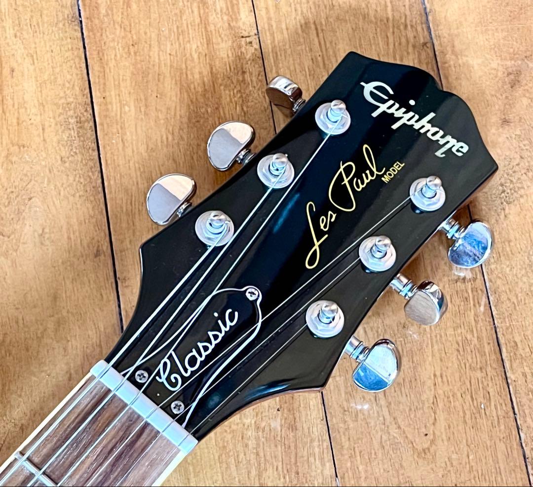エピフォン　epiphone レスポールクラシック　美品
