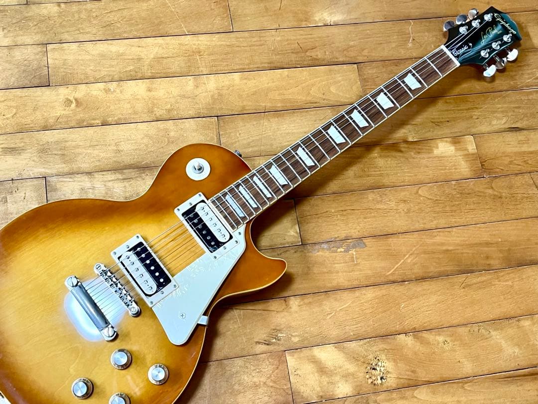 エピフォン　epiphone レスポールクラシック　美品