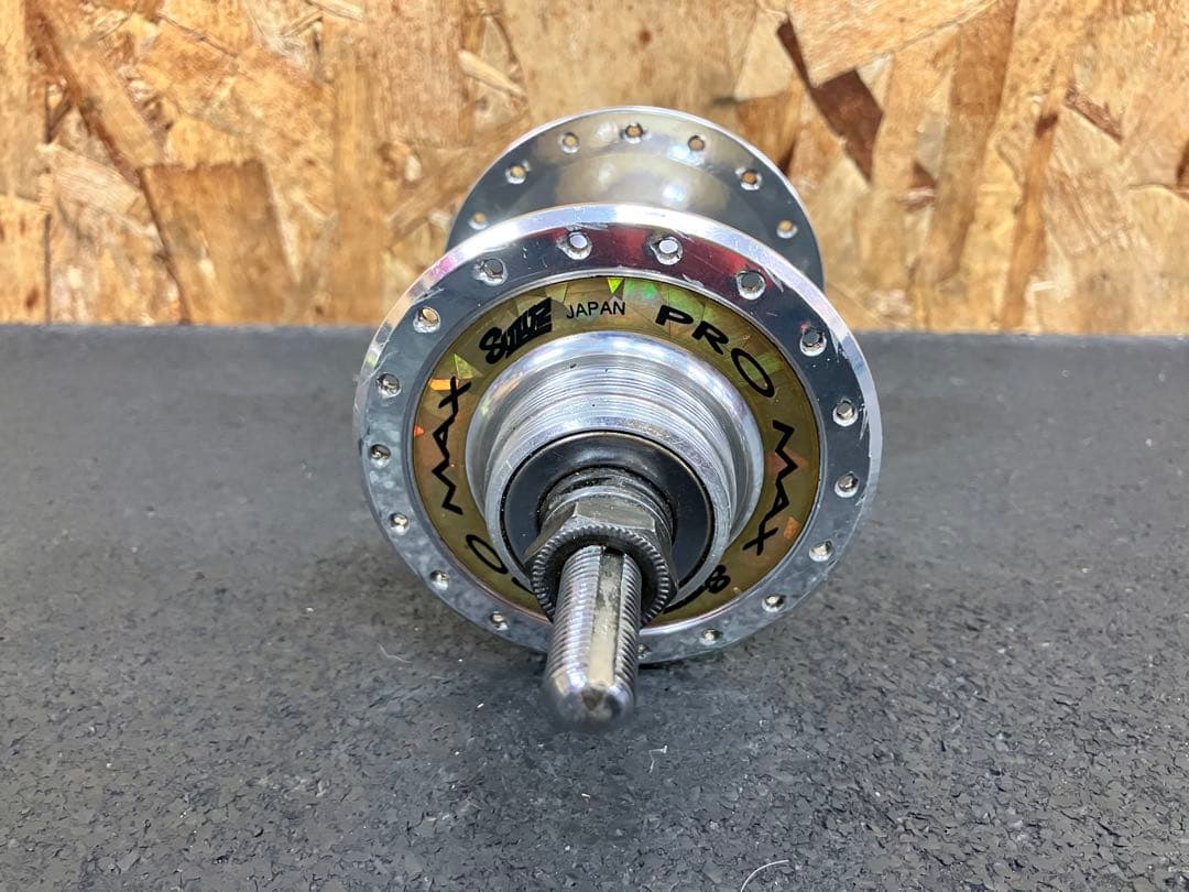 【希少】スズエ PRO MAX 競輪ハブ リア 120mm 36H 競輪 NJS