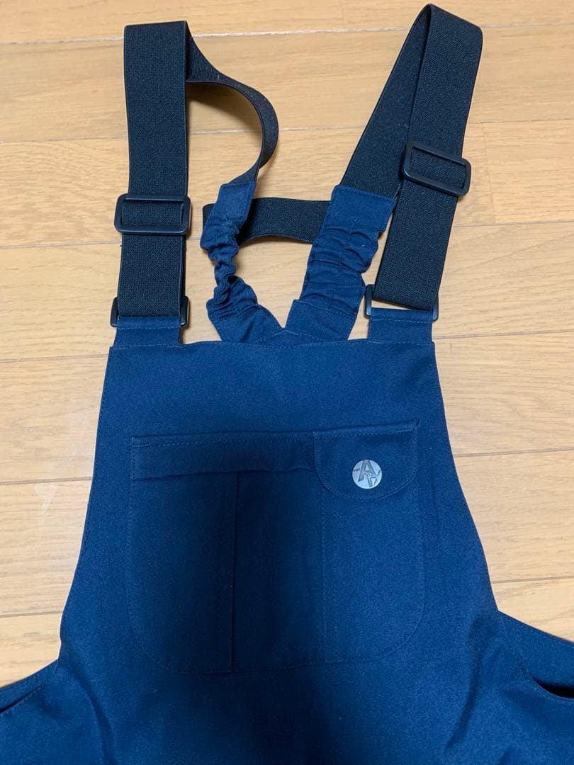 ダブルエー ビブパン ネイビー レディース