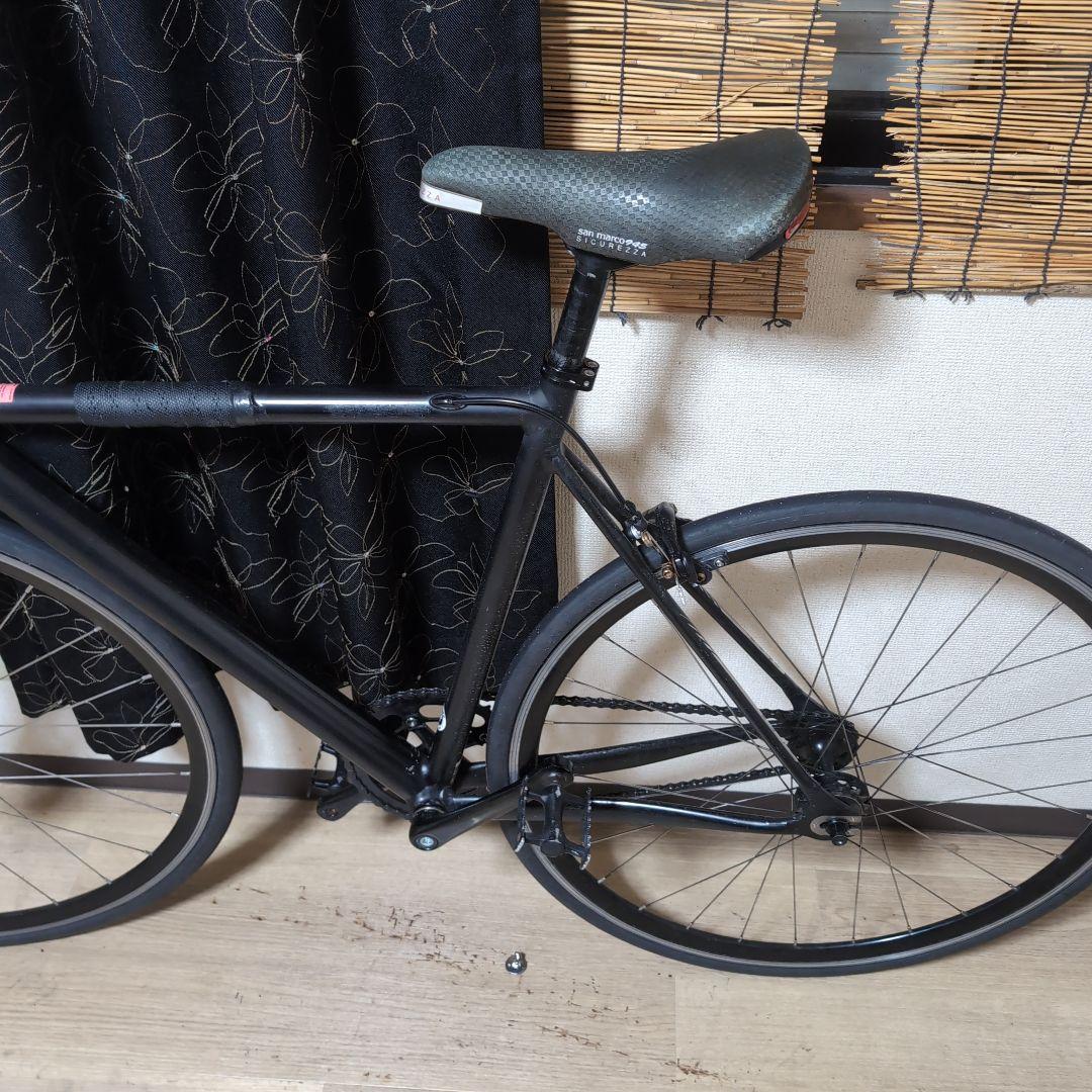 49cm ブラック ピストバイク