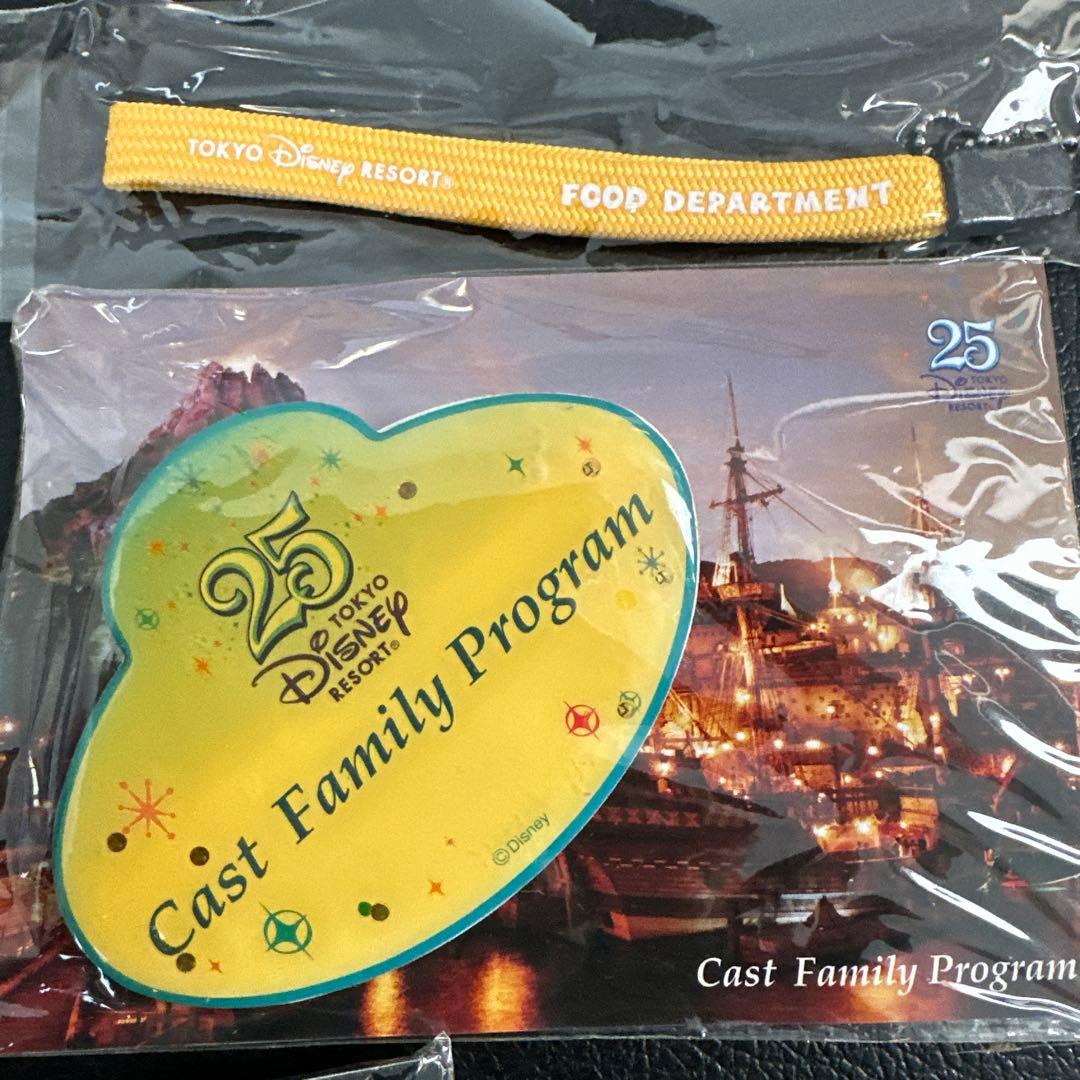 東京ディズニーリゾート 25周年 キャストファミリープログラム グッズセット