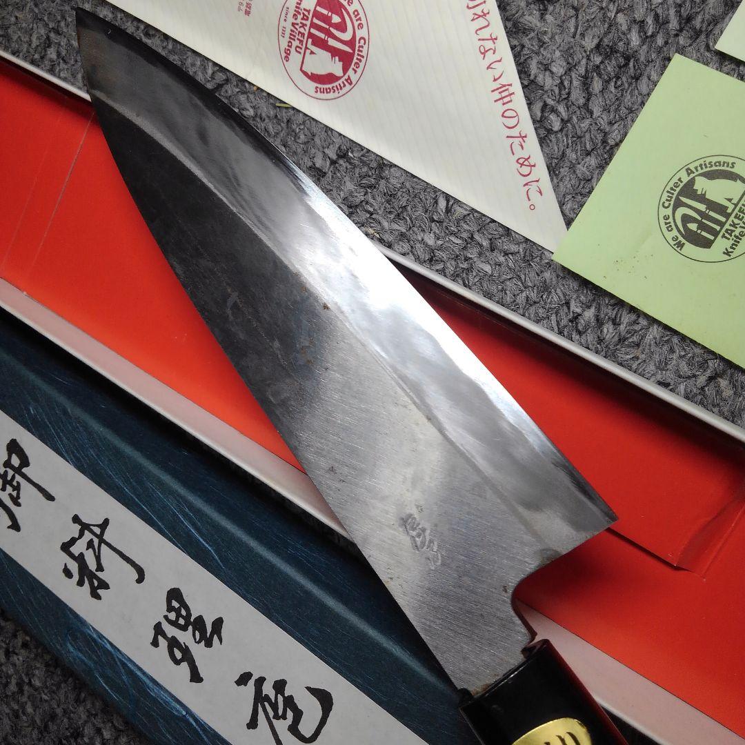 ONo.781　未使用　相出刃包丁　 武生　越前・助次(タケフナイフビレッジ)