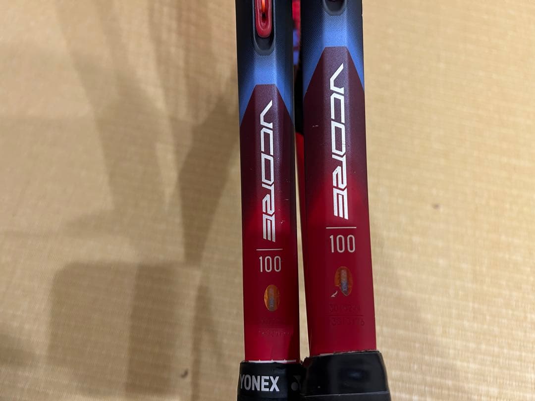 テニスラケット ヨネックス VCORE100 2本セット