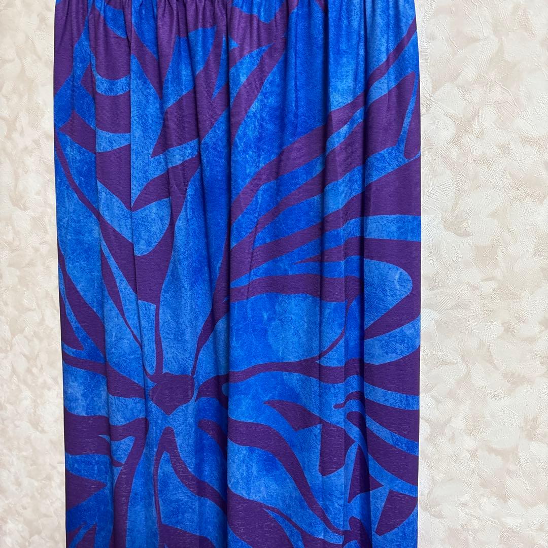 新品　マウナロア ティアレタパノースリーブドレス　M
