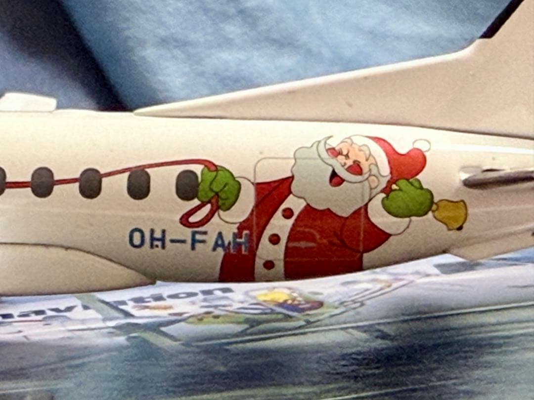 フィンエアー SAAB 340 サンタクロース 1/200 “Santa”