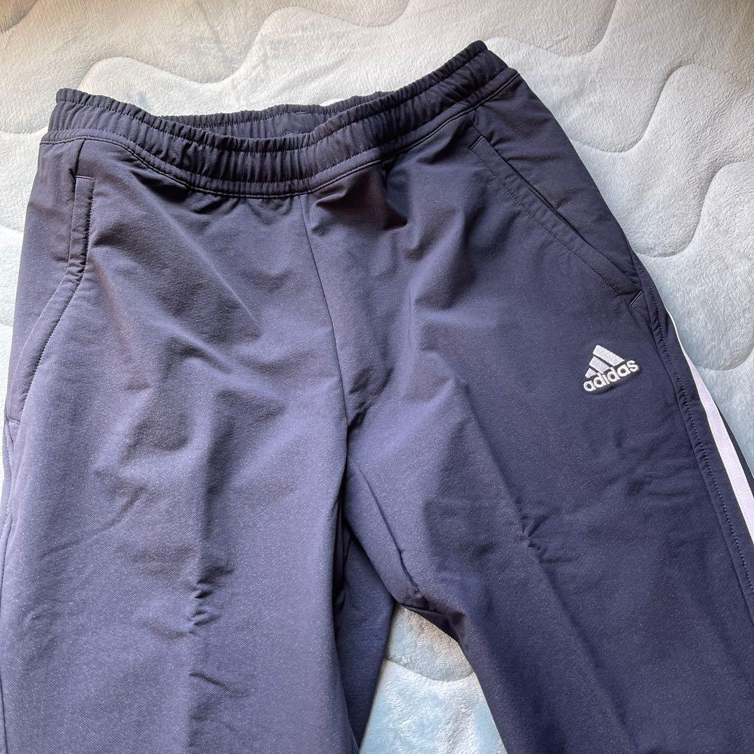 adidas ネイビー ジャージパンツ