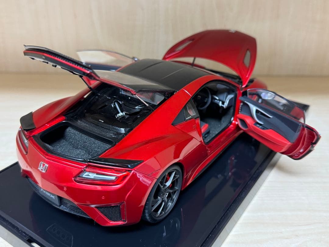1/18オートアートホンダNSX (NC1)パールレッド