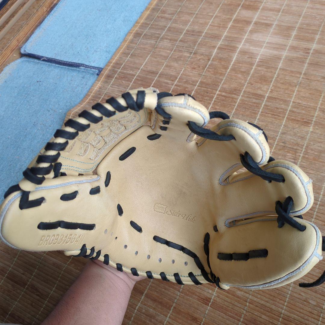 最終値引き！ZETT 軟式グローブ クリーム　源田モデル