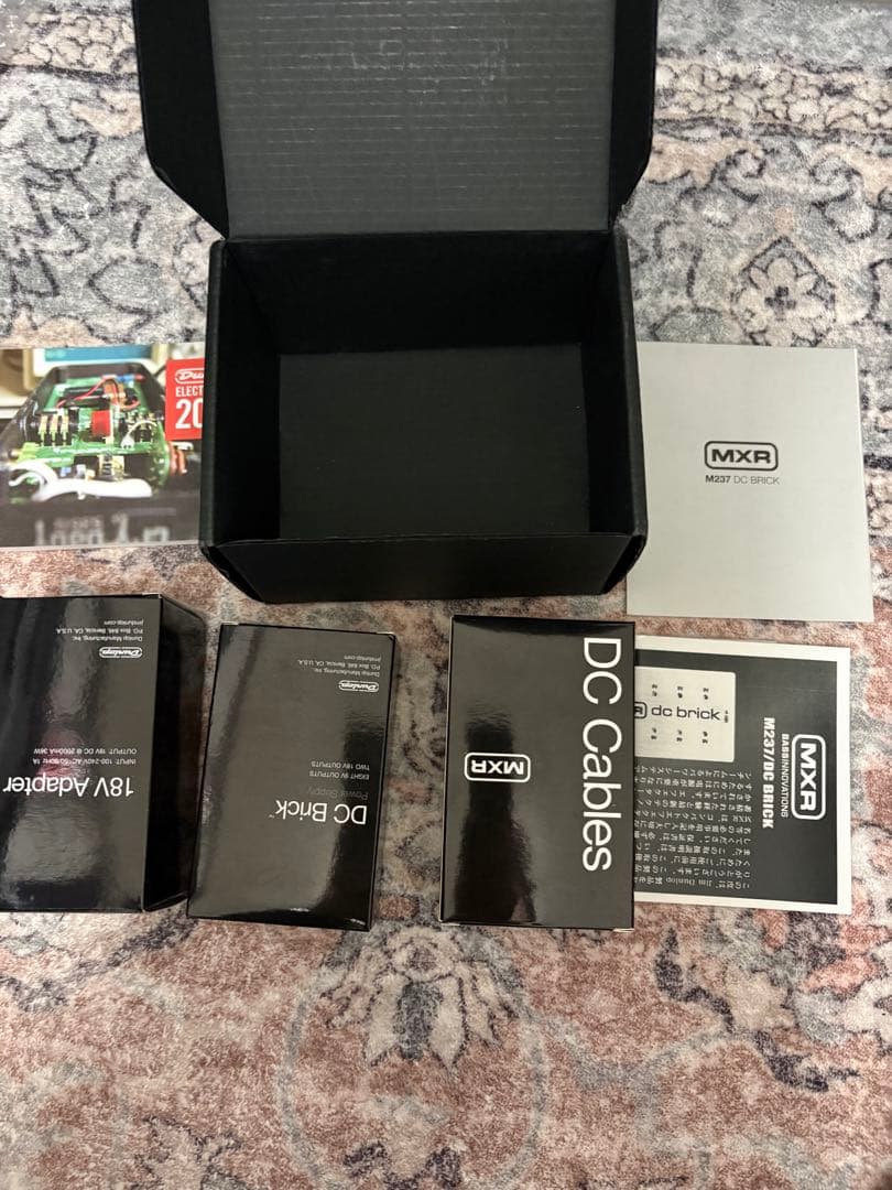 MXR DC Brick 9V/18V 電源供給　全付属品付き