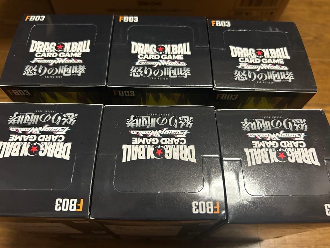 フュージョンワールド 怒りの咆哮 6box エナジーマーカーパック 6パック
