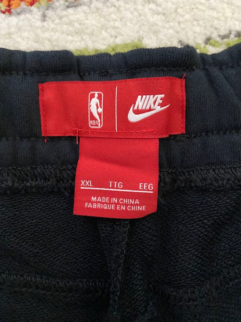 NIKE ナイキ　NBA シカゴブルズ　ランニングジャージ　パンツ　ブラック