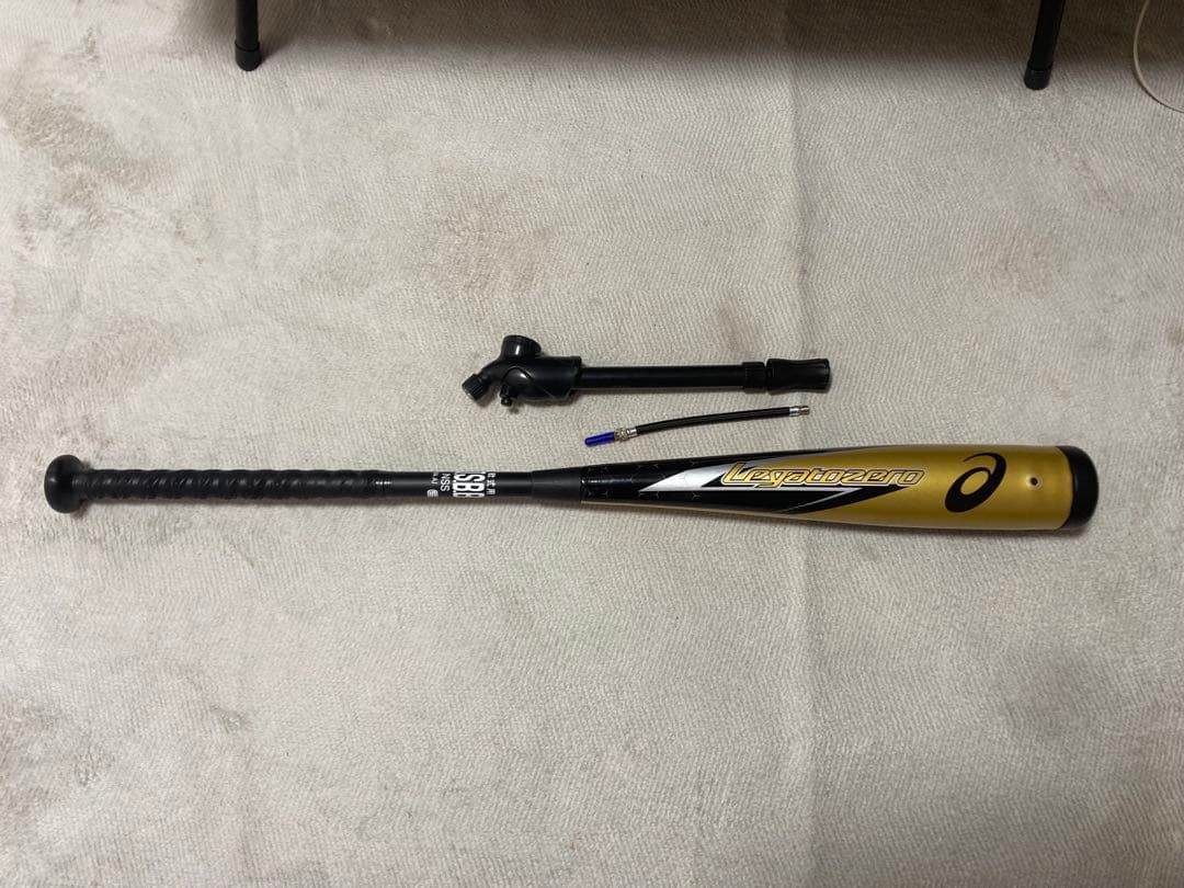 Legato Zero 軟式バット 84cm 空気入れ付き