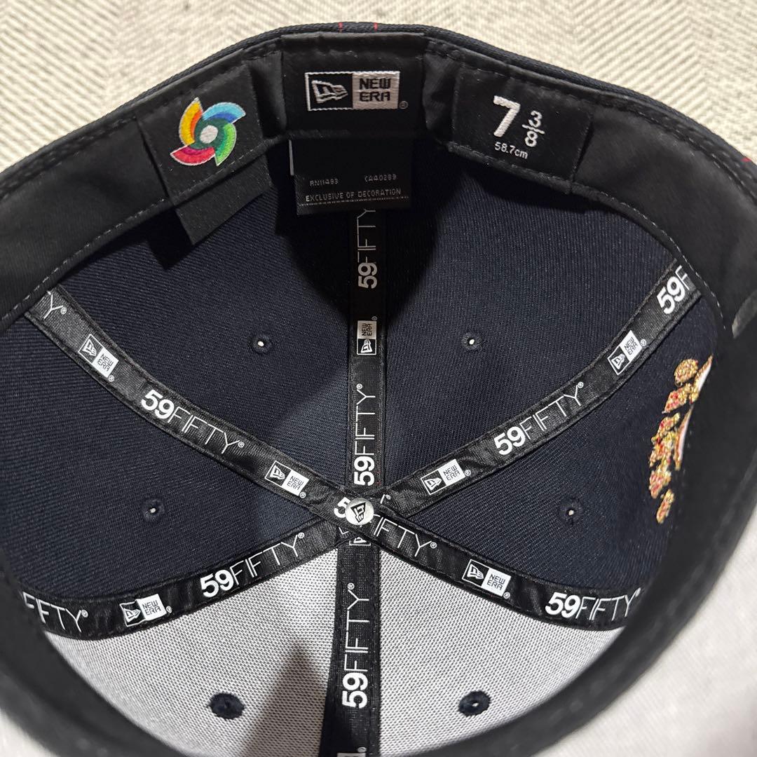 侍ジャパン　59FIFTYキャップ　大谷翔平　刺繍入り　7 3/8