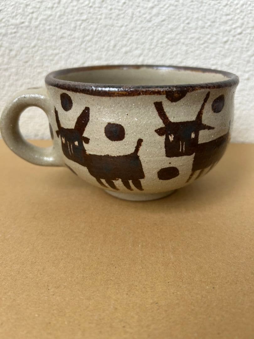 やちむん　スープ カップ　レア 工房十鶴