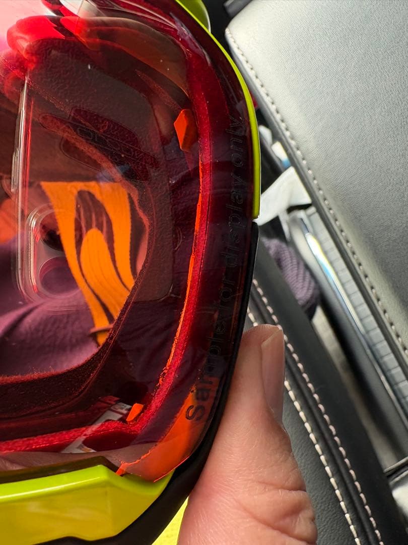 【値下げ】Oakley エアブレイク プリズム スペアレンズ有り ゴーグル