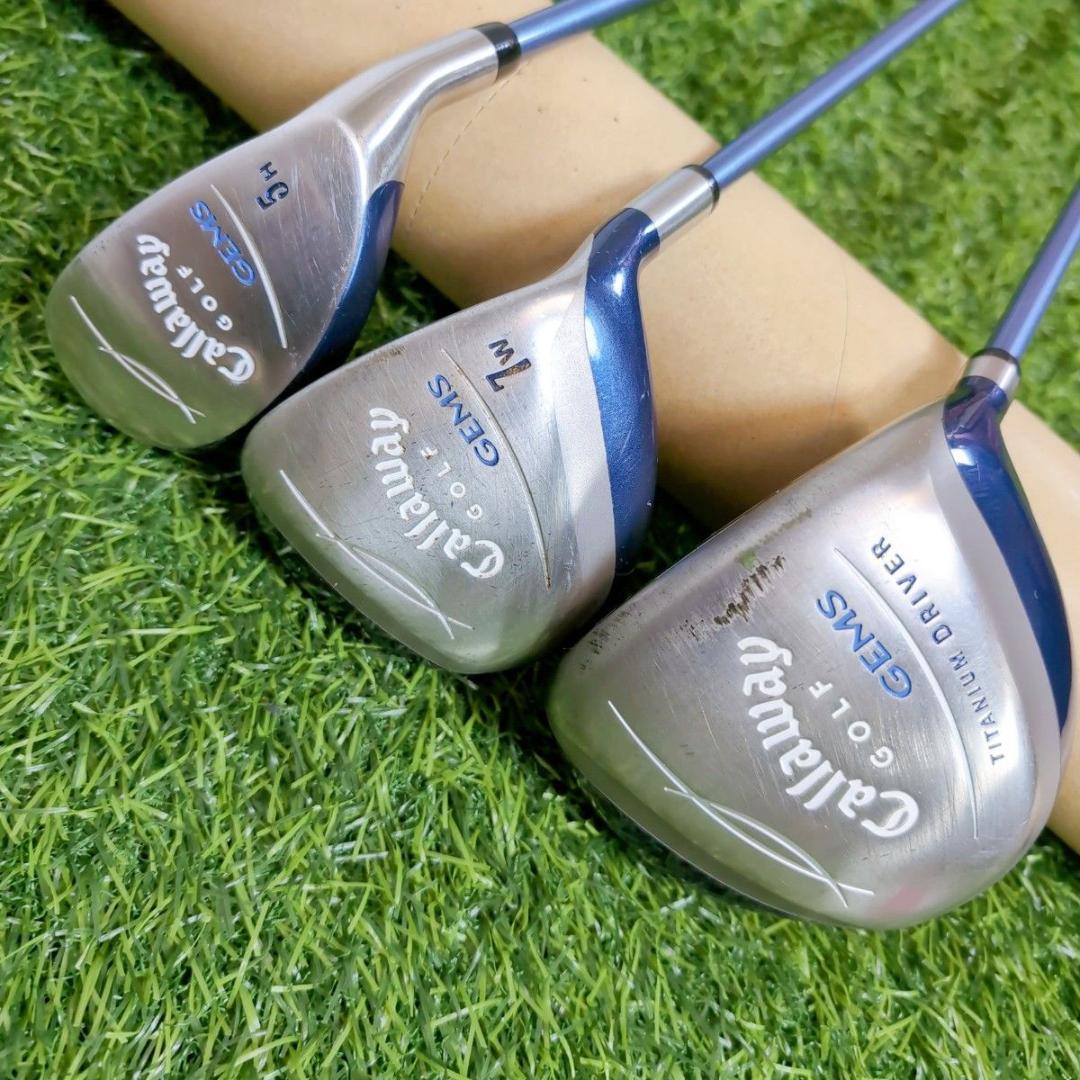 Callaway キャロウェイ GEMS ジェムズ レディース L ゴルフセット