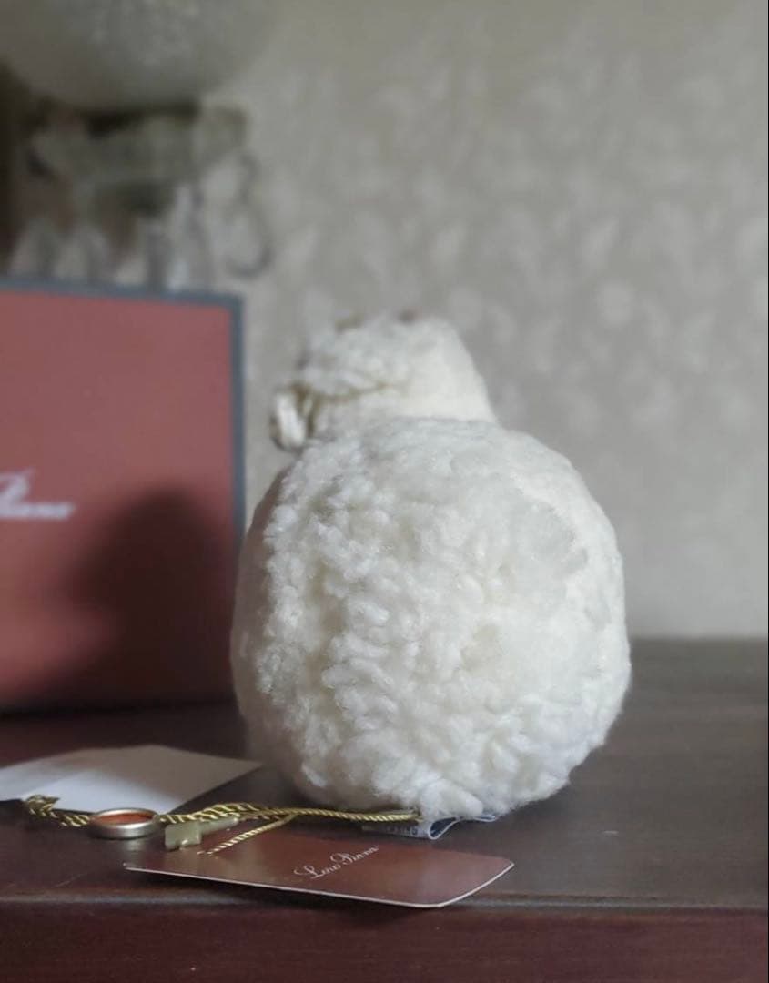 自宅保管未使用品！ロロピアーナ ぬいぐるみ カシミヤ100% ソフトトイ 山羊
