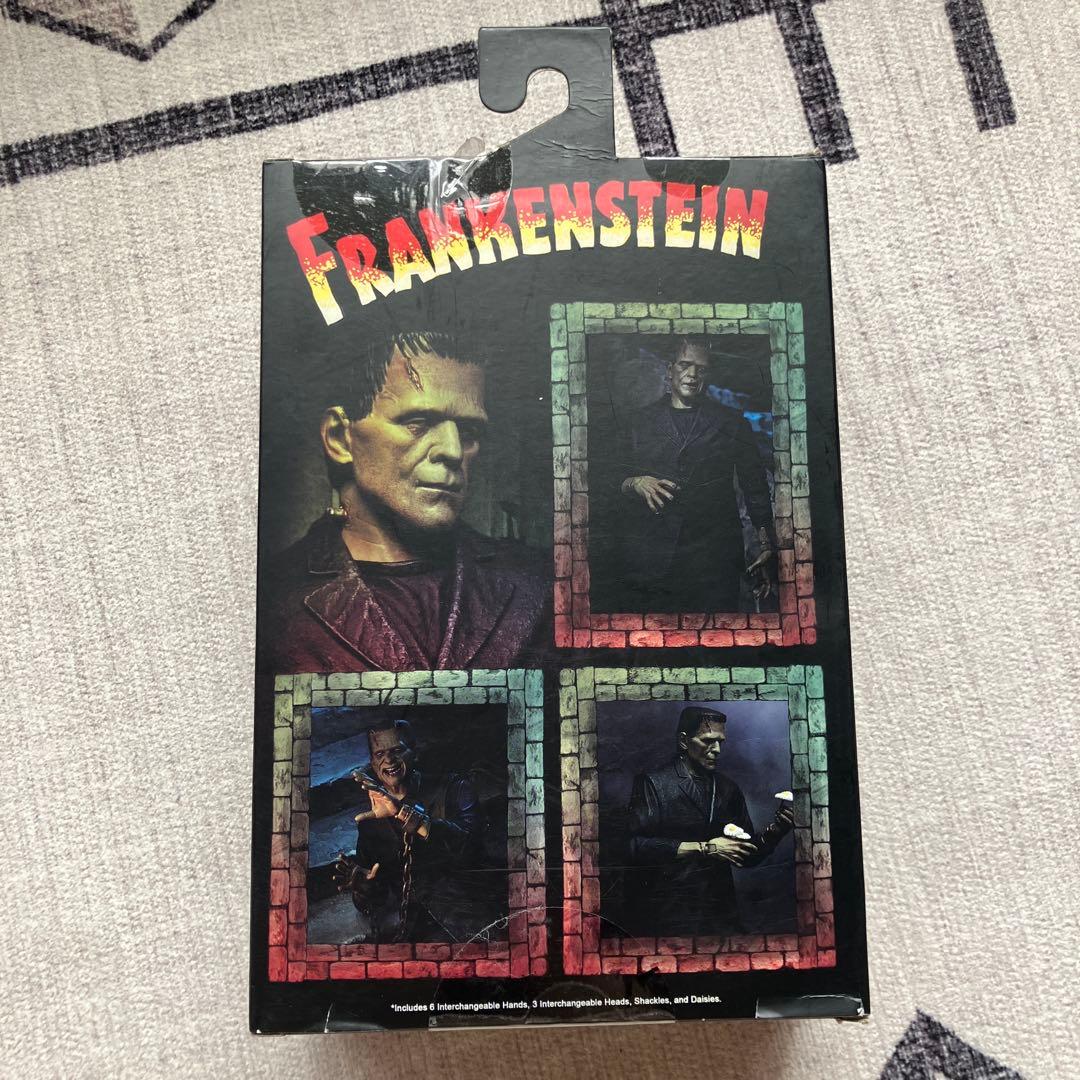 新品未使用　FRANKENSTEIN フィギュア 交換用パーツ付き　アメリカ購入