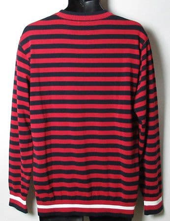 新品 マンシングウェアゴルフ クルーネックセーター/メンズ/LL/レッド