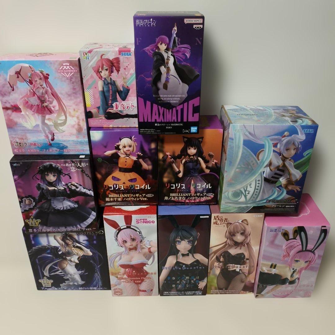 新品未開封 美少女フィギュア まとめ売り 12個‼️