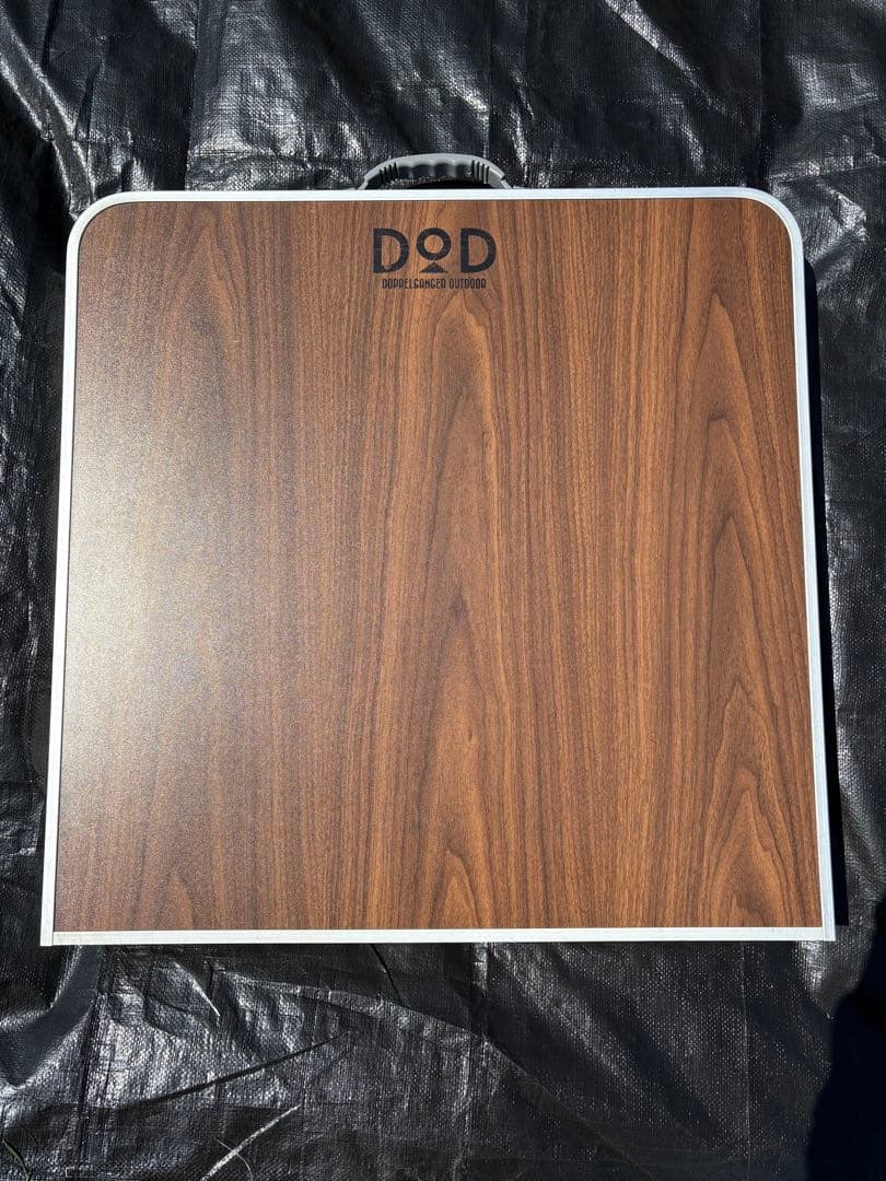 DOD グッドラックテーブル 折りたたみテーブル タン