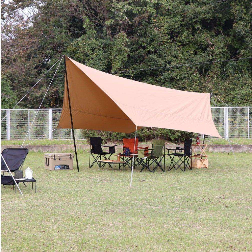HEXA TARP TC　ヘキサタープ　キャンプ　タープ　BBQ　ポリコットン