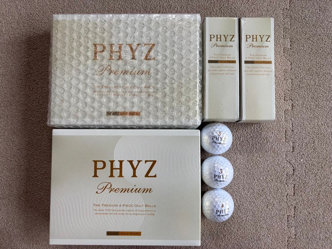 新品 PHYZ Premium ゴルフボール 33個セット 新品未使用