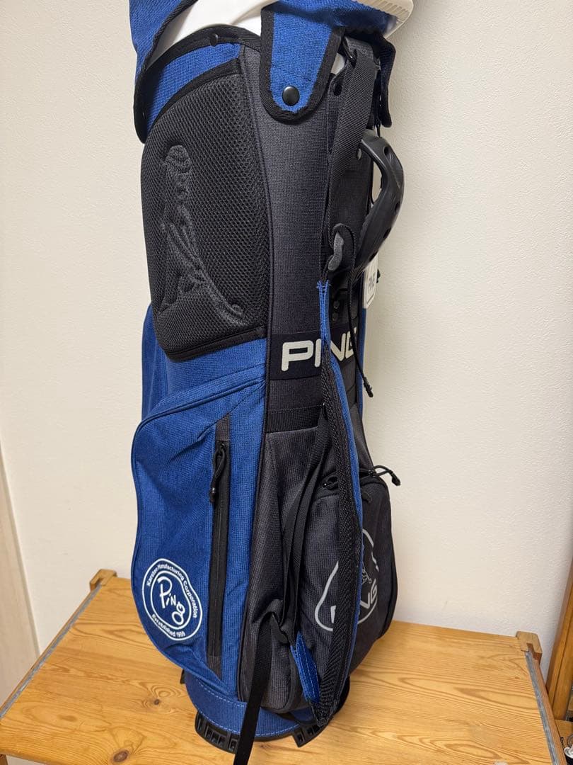PING ピン 軽量 キャディバッグ スタンド 9.5インチ ブルー