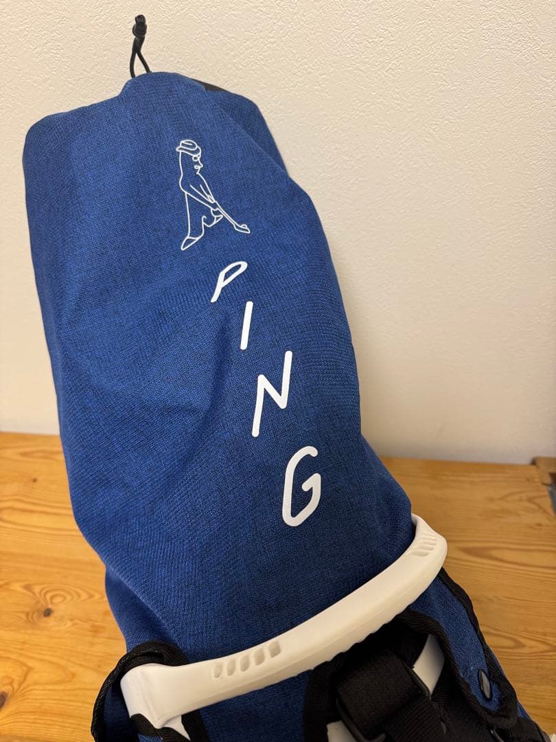 PING ピン 軽量 キャディバッグ スタンド 9.5インチ ブルー