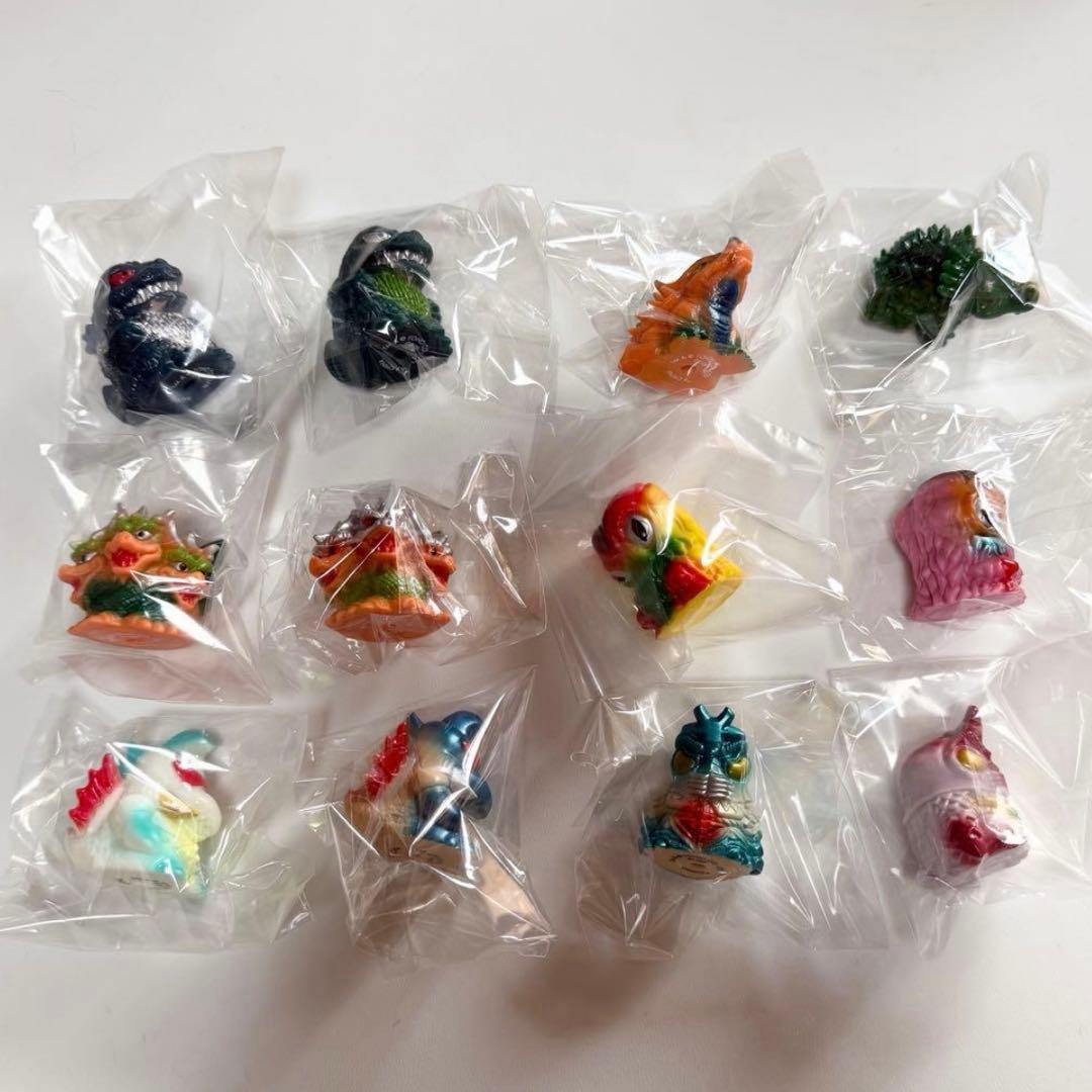 全12種セット　コンプリート　ゴジラ　ミニソフビクロニクル　レトロカラー　ヘドラ