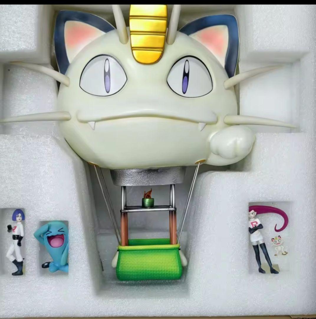 ポケモン　ロケット団　ムサシ　コジロウ　ニャース　ソーナンス　フィギュア